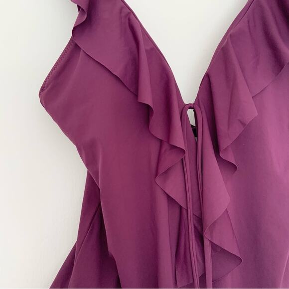 BECCA by Rebecca Virtue Socialite One Piece Swimsuit Medium NWT $124 Retail - Picture 6 of 12